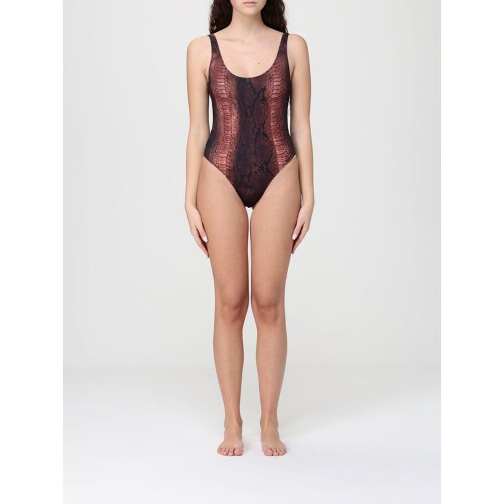 Python Print Polyamide One-Piece Swimsuit Jean Paul Gaultier